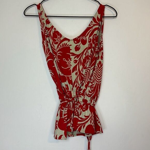 Diane Von Furstenburg Silk Wrap Tank 4 - Picture 3 of 4